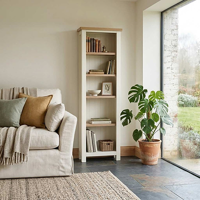 Trelan Slim Bookcase