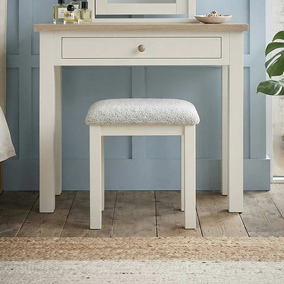 Trelan Boucle Dressing Table Stool