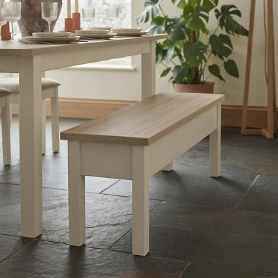 Trelan Shallow Storage Bench