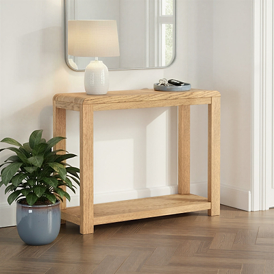Penryn Oak 95cm Console Table