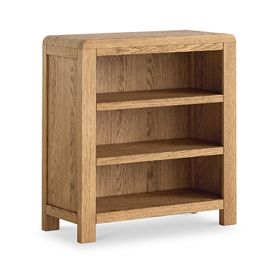 Penryn Oak Low Bookcase
