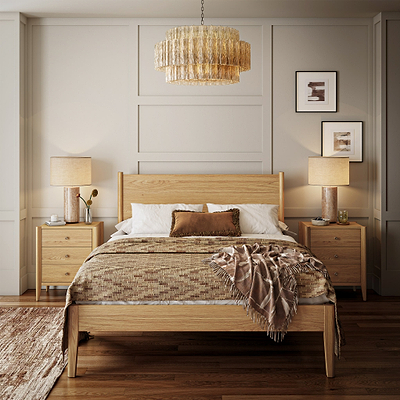 Cavell Oak Bed Frame