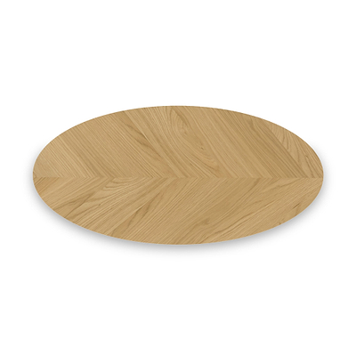 Flintham Oak Oval Coffee Table