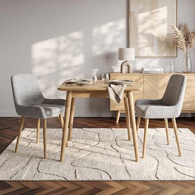 Flintham Oak 80cm Bistro Dining Table