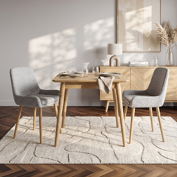 Flintham Oak 80cm Bistro Dining Table