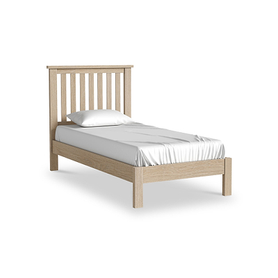 Trelan Washed Oak Bed Frame