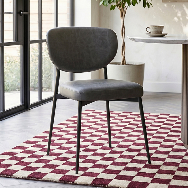Alfaro Faux Leather Dining Chair