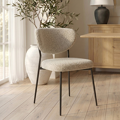 Fierro Boucle Dining Chair