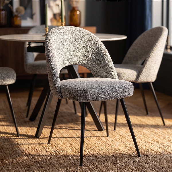 Hughes Boucle Dining Chair