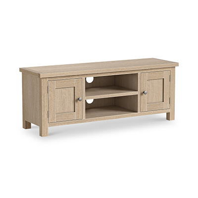 Trelan Washed Oak 125cm Large TV Unit