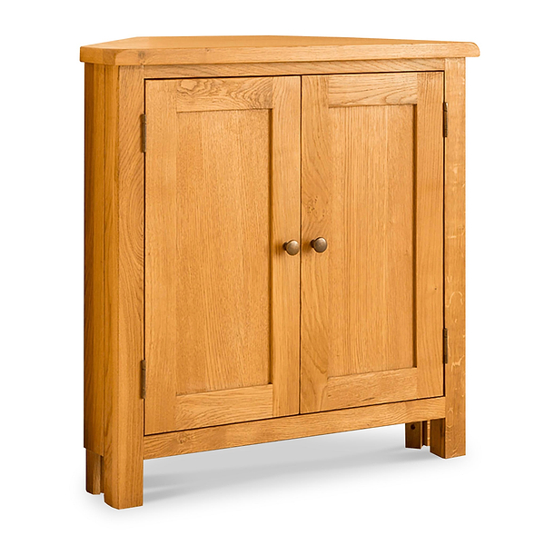 Lanner Oak Corner Cupboard