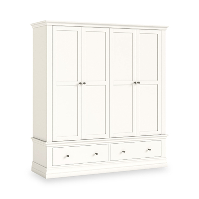 Ingleby 4 Door Wardrobe With Drawers