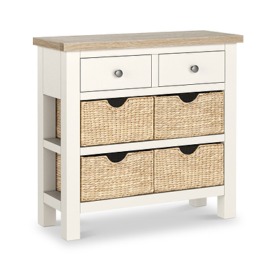Farro Basket Console Table