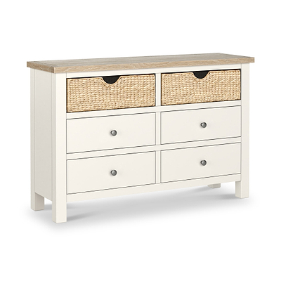 Farro Basket 6 Drawer Chest