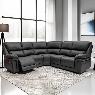 Randell Power Recliner Large Corner Sofa