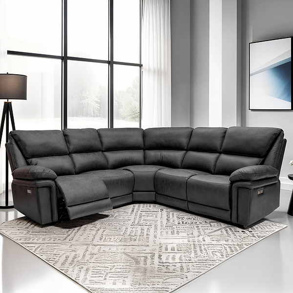 Randell Power Recliner Large Corner Sofa