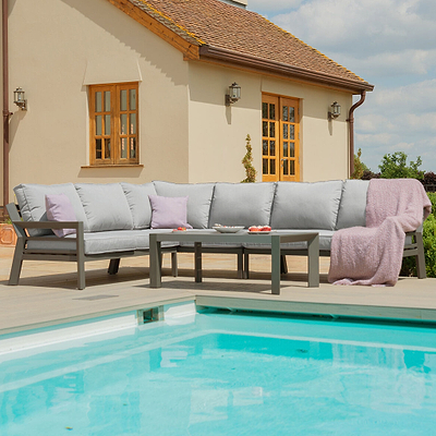 Maze New York Corner Sofa Set