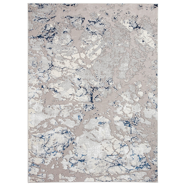 Aldrin Grey Marble Effect Rug