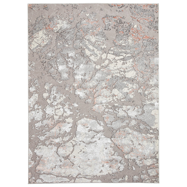 Aldrin Grey Marble Effect Rug