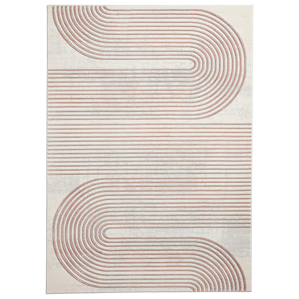 Aldrin Grey Swirl Patterned Rug