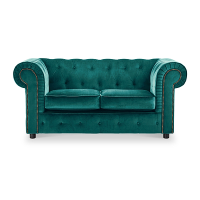 Kingswell Velvet 2 Seater Sofa