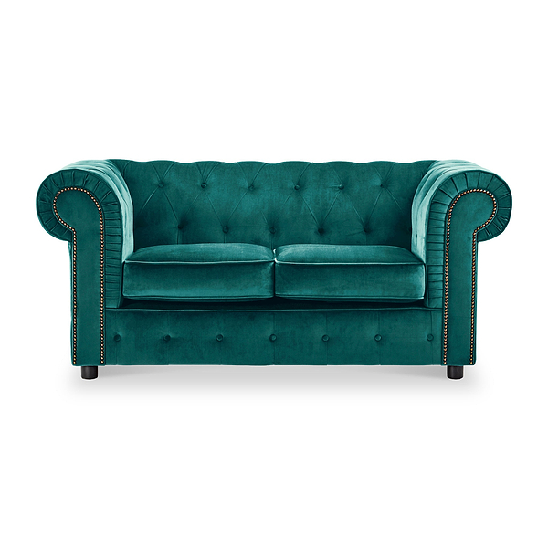 Kingswell Velvet 2 Seater Sofa