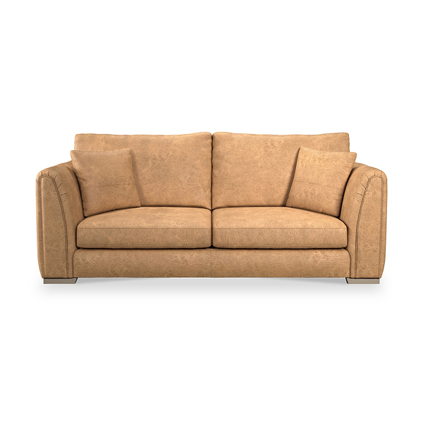 Oakley Faux Leather 3 Seater Sofa