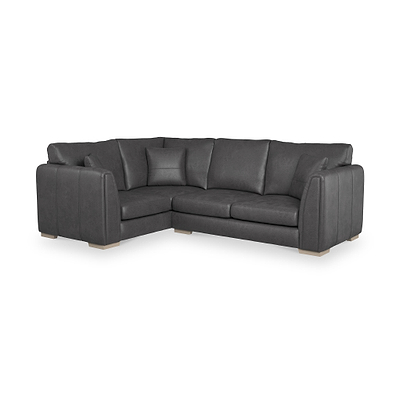 Oakley Faux Leather Corner Sofa