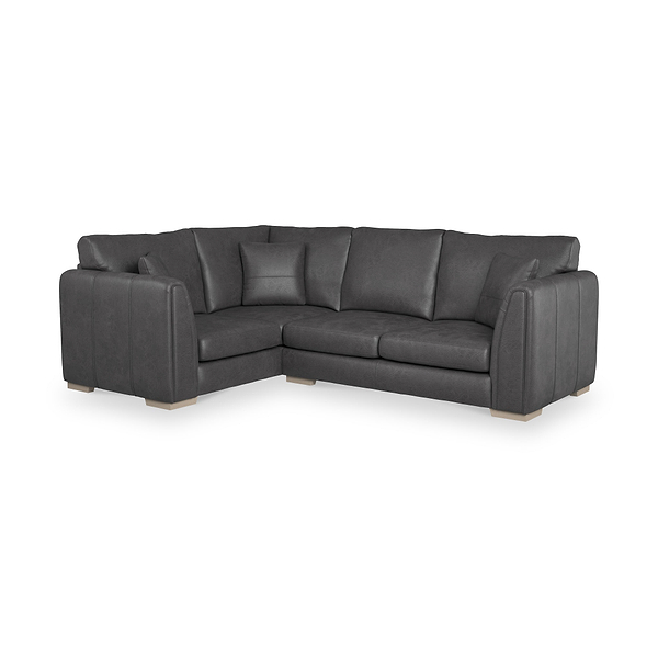 Oakley Faux Leather Corner Sofa