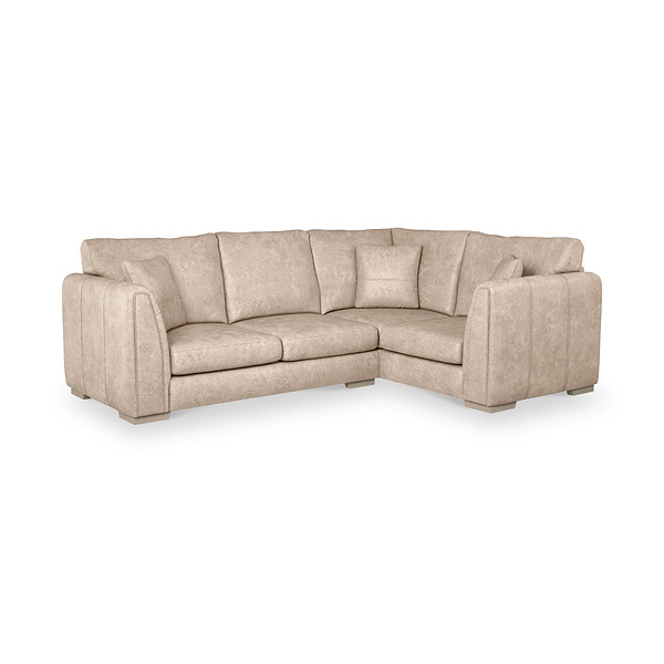 Oakley Faux Leather Corner Sofa