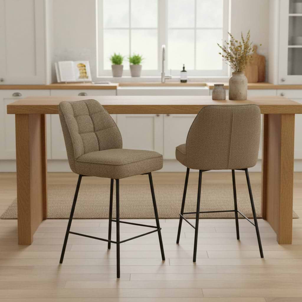 Garcia Textured Bar Stool