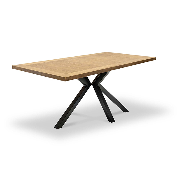 Farlie Oak effect 180cm Dining Table