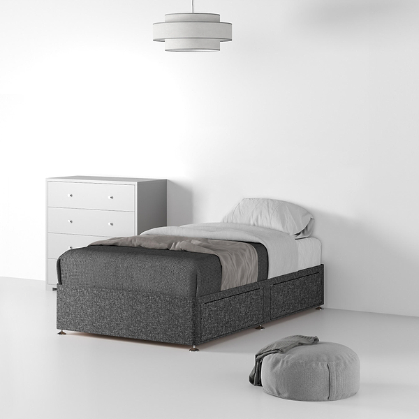 Farrow Linen Divan Bed Base