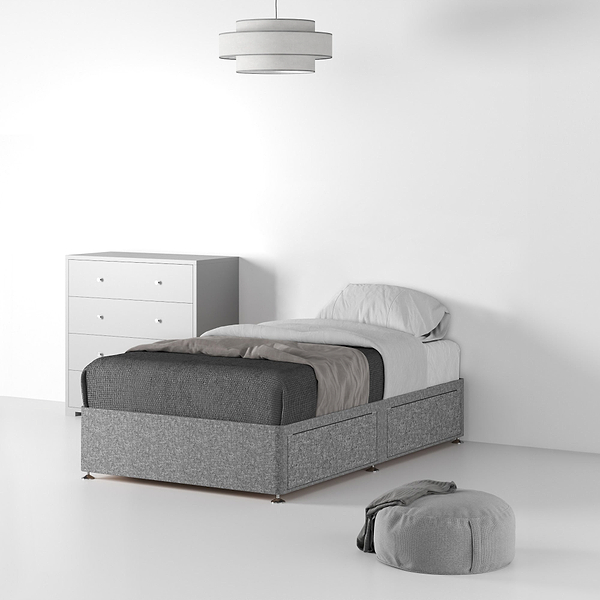 Farrow Linen Divan Bed Base