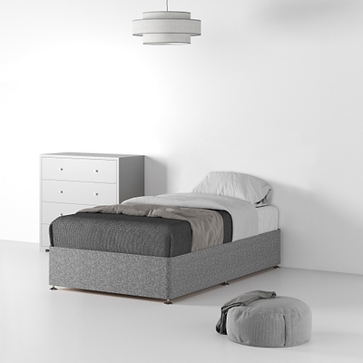 Farrow Linen Divan Bed Base
