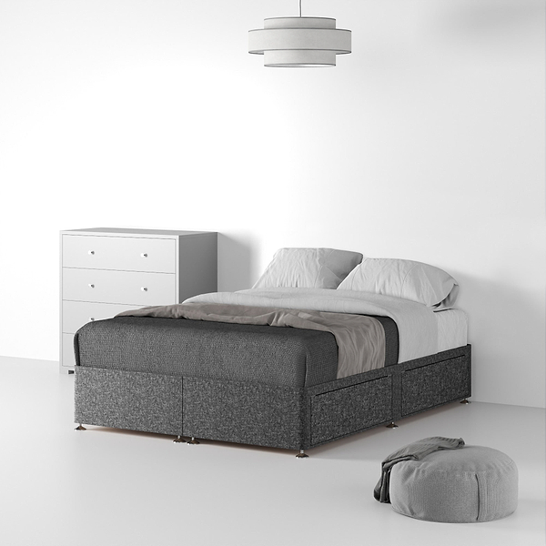 Farrow Linen Divan Bed Base