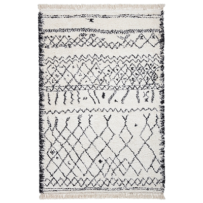 Edie Boho Abstract Shaggy Rug