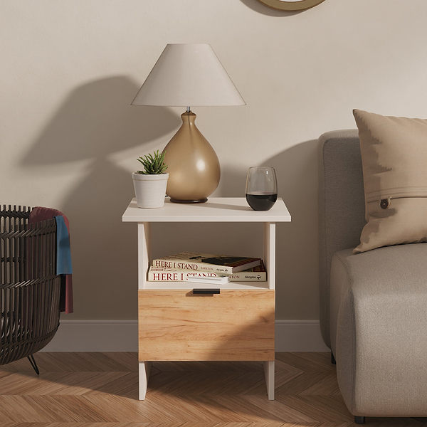 Huxley 1 Drawer Side Table