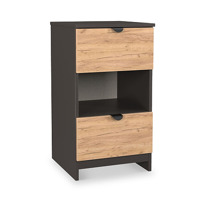 Huxley 2 Drawer Bedside Table