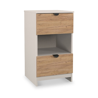 Huxley 2 Drawer Bedside Table