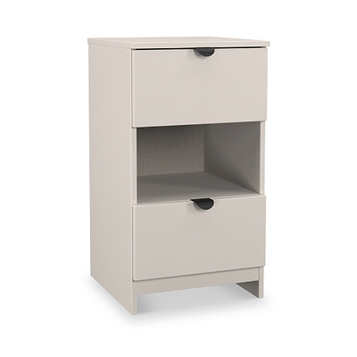 Huxley 2 Drawer Bedside Table