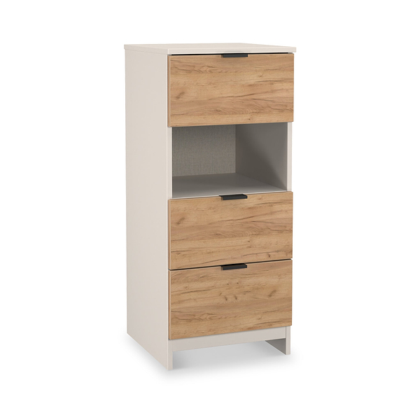 Huxley 3 Drawer Bedside Table