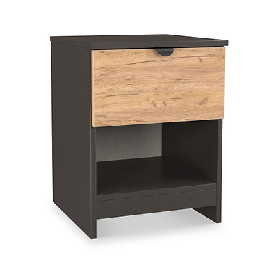 Huxley 1 Drawer Bedside Table