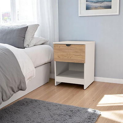 Huxley 1 Drawer Bedside Table