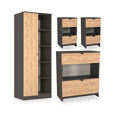 Huxley 4 Piece Bedroom Furniture Set