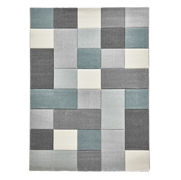 Brockton Square Patterned Hand Carved Rug