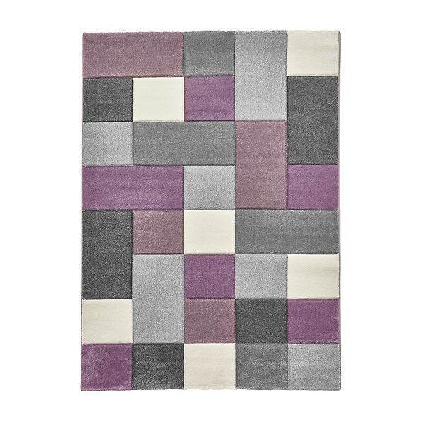 Brockton Square Patterned Hand Carved Rug