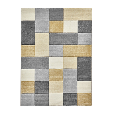 Brockton Square Patterned Hand Carved Rug
