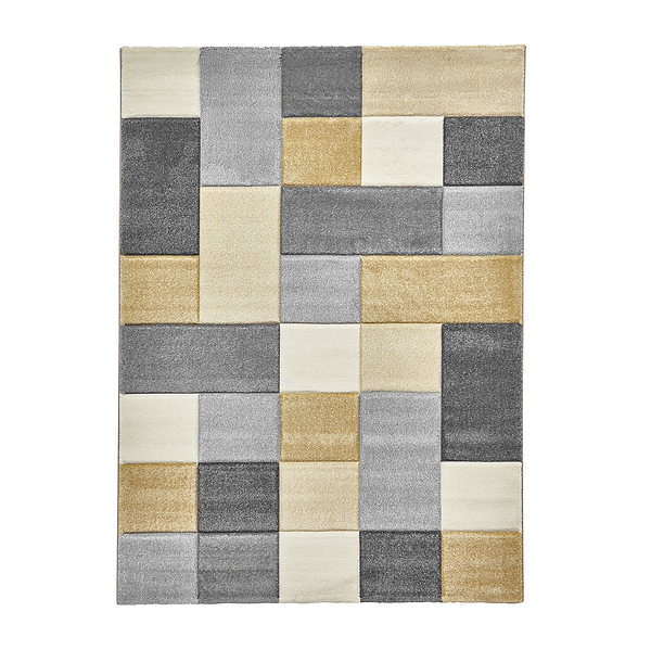 Brockton Square Patterned Hand Carved Rug