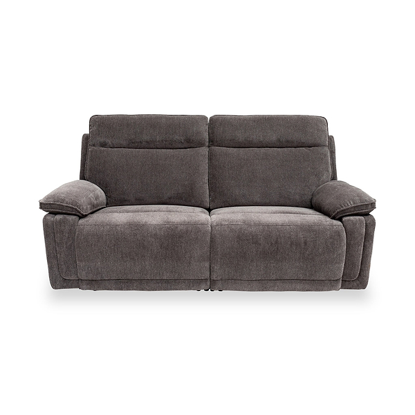 Adrian Soft Touch Fabric 3 Seater Power Recliner Sofa